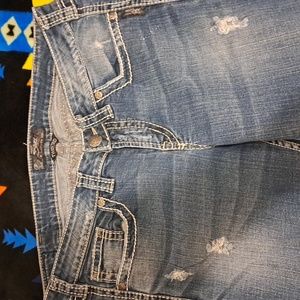 Silver jeans (twisted) size: 14's/31